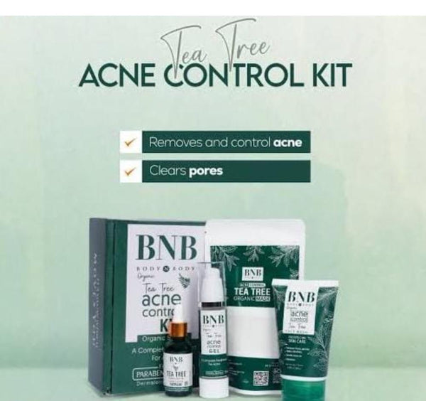 Tea Tree Acne Control Facial Kit - 1 Pcs for Acne Scar Removal and Gentle Cleansing