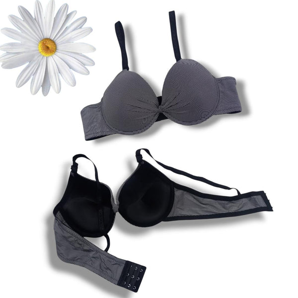 Silk Printed Comfortable And Lightweight Push Up Bra
