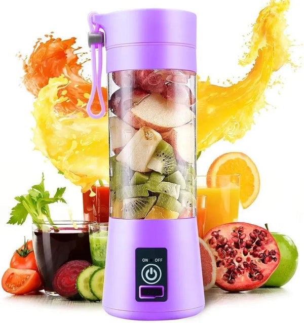 Portable & Rechargeable Electric Juicer Blender