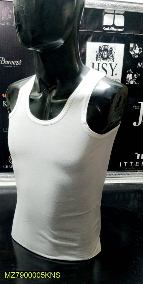 Men's Cotton Vest, Pack Of 3