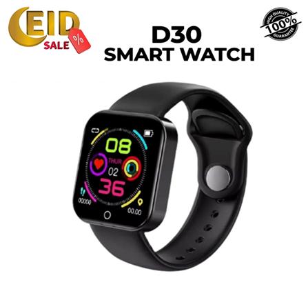 D30 Smart Watch, Black